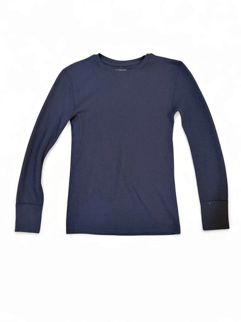 Fruit of the Loom Long Sleeve Thermal in Navy Small Like New
